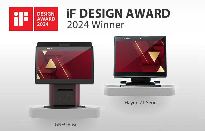 Posiflex Wins the iF DESIGN AWARD 2024 for Haydn ZT Series and Gen9 Base