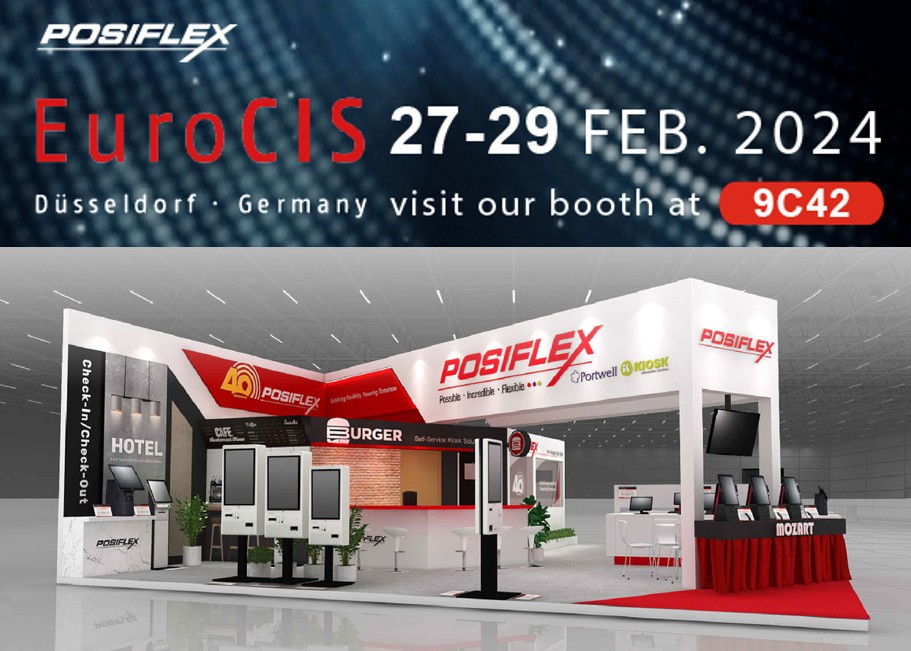 Posiflex Presents Latest Retail Solution at EuroCIS 2024