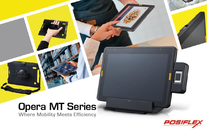 Posiflex Launches Opera MT-6200 Series Mobile POS Tablets